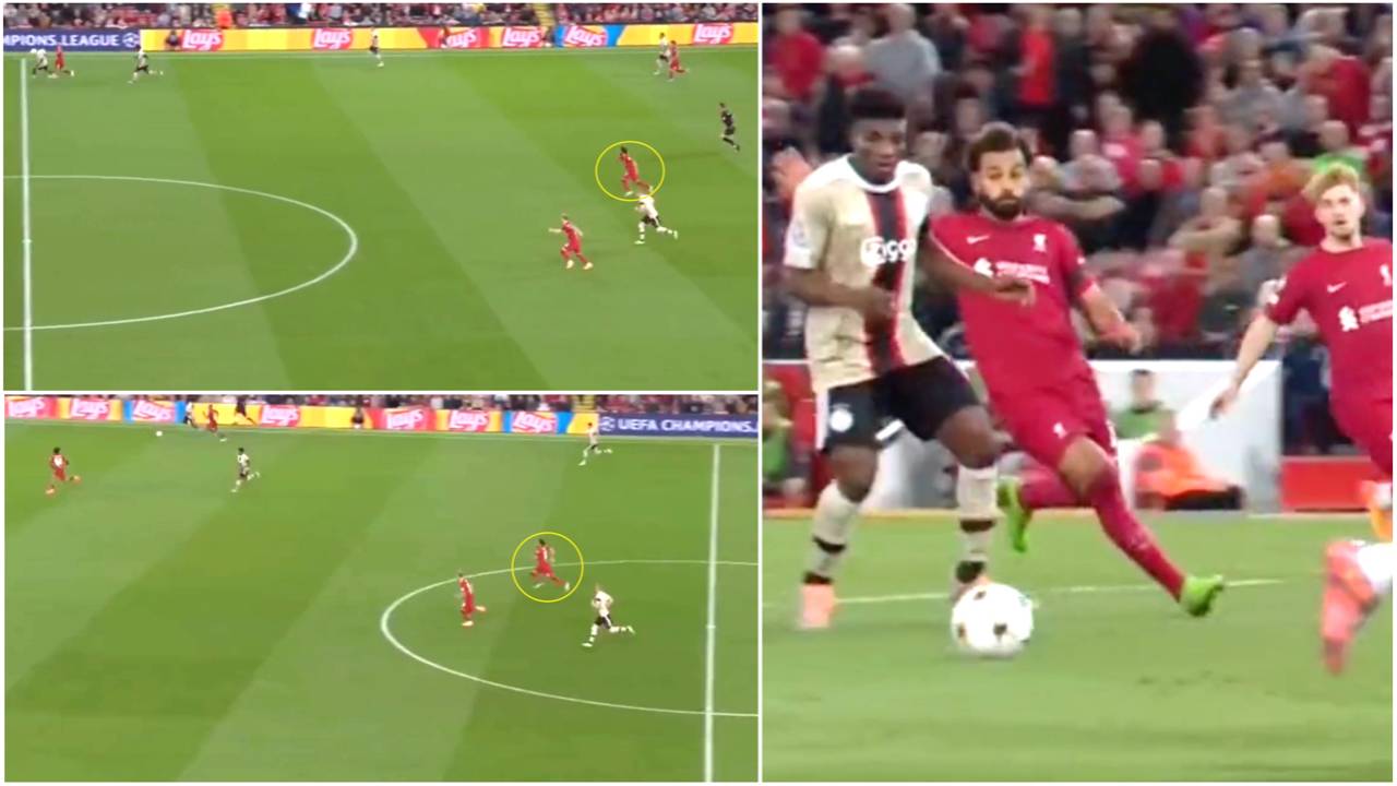 Mohamed Salah showed his ridiculous pace and impressive work ethic vs Ajax
