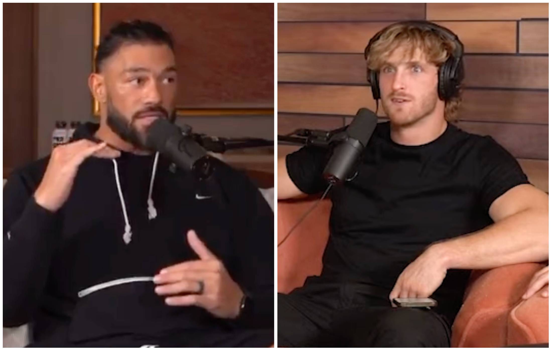 Roman Reigns appeared on Logan Paul's podcast this week