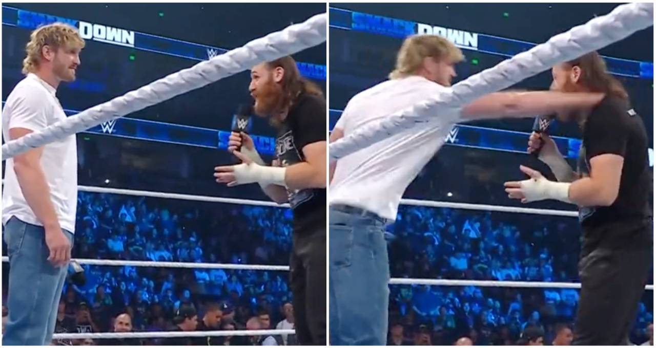 Logan Paul vs Roman Reigns: Impaulsive star's woeful Sami Zayn punch on WWE SmackDown