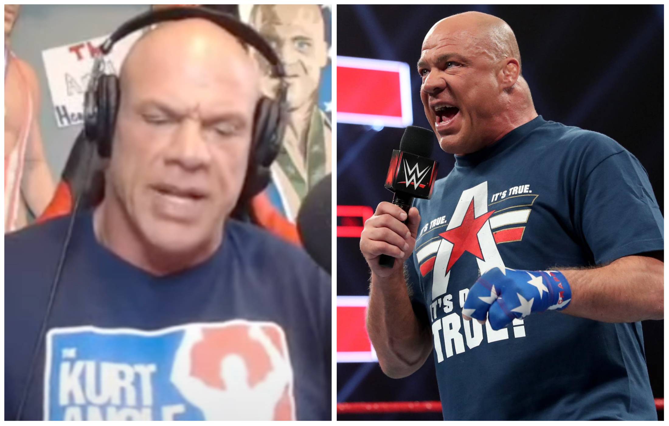 Kurt Angle is dealing with brain issues right now