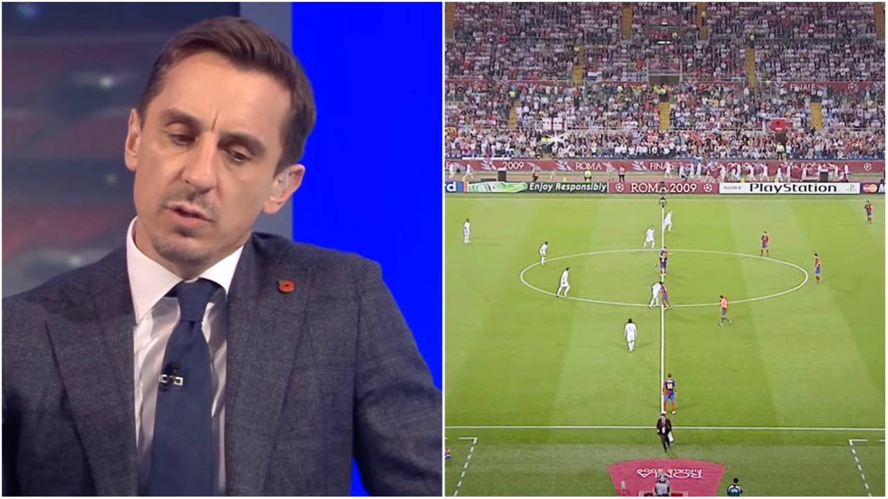 Gary Neville explained how the 2009 Champions League final ‘changed football’