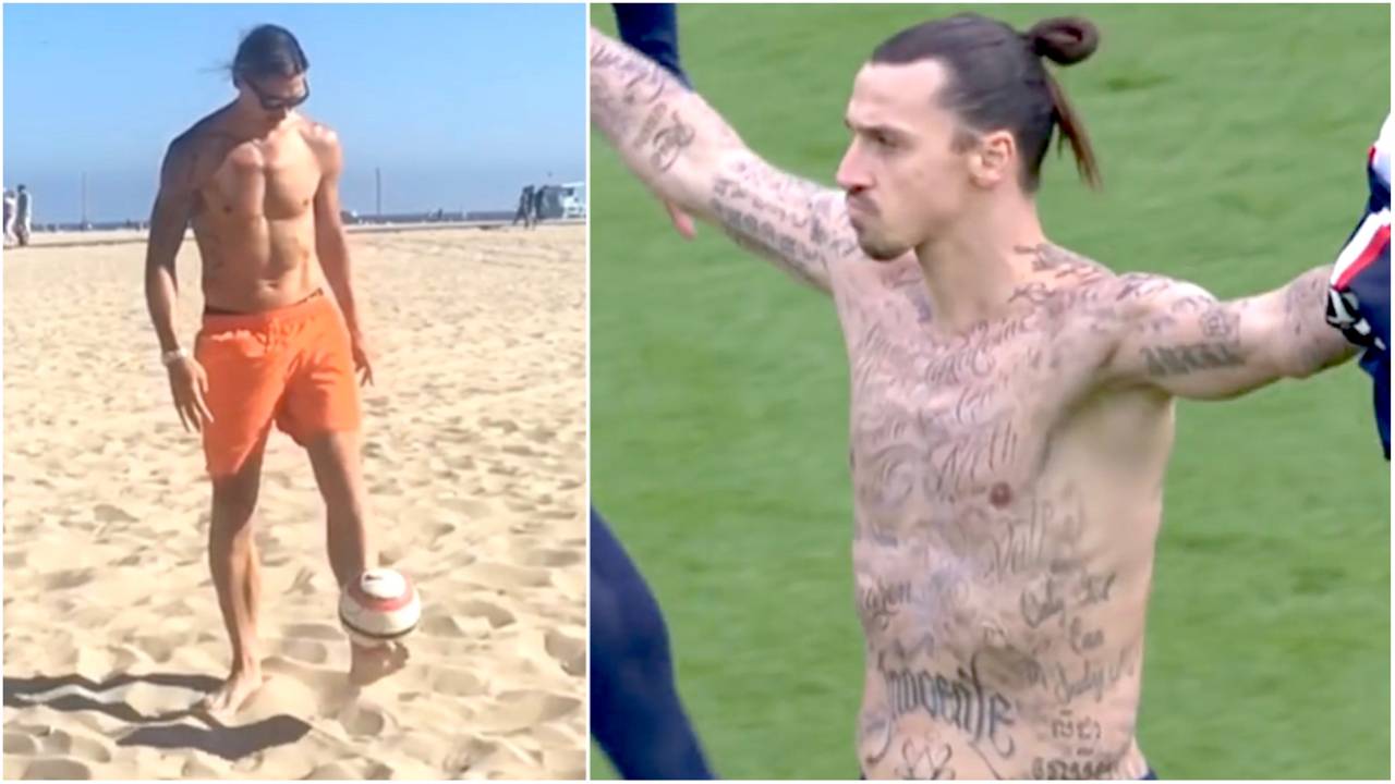 The story behind Zlatan Ibrahimovic’s tattoos that disappeared