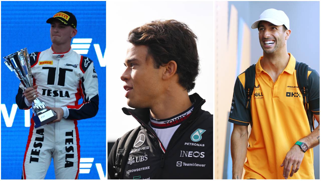 Logan Sargeant, Nyck de Vries, Daniel Ricciardo