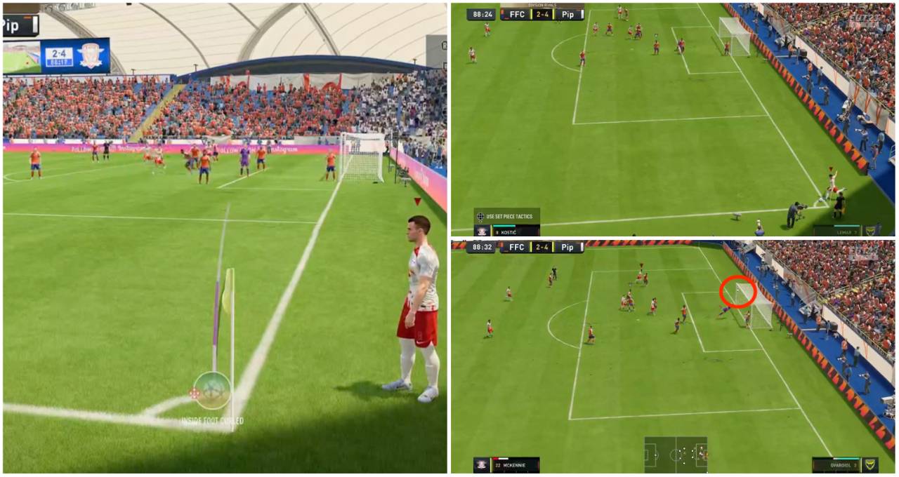 FIFA 23: How to score directly from a corner