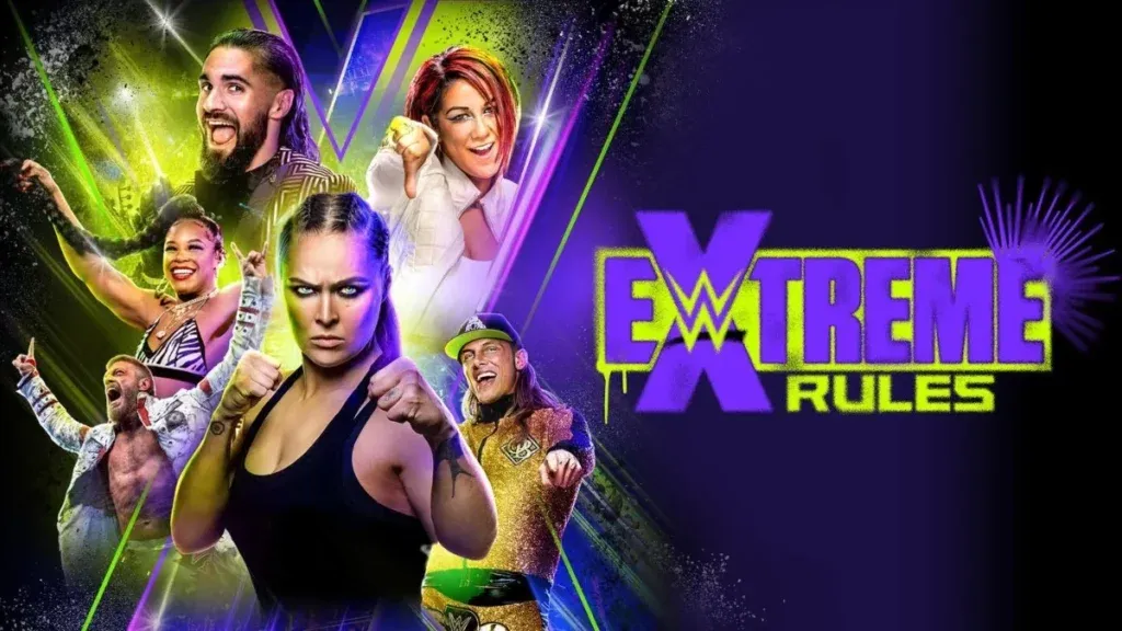 The poster for WWE Extreme Rules