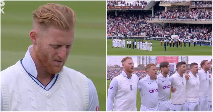 England Cricket Pay Tribute To Queen Elizabeth II &amp; Sing God Save The King