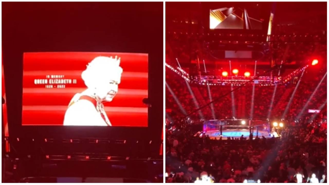 Fans Boo Tribute To Queen Elizabeth II At UFC 279