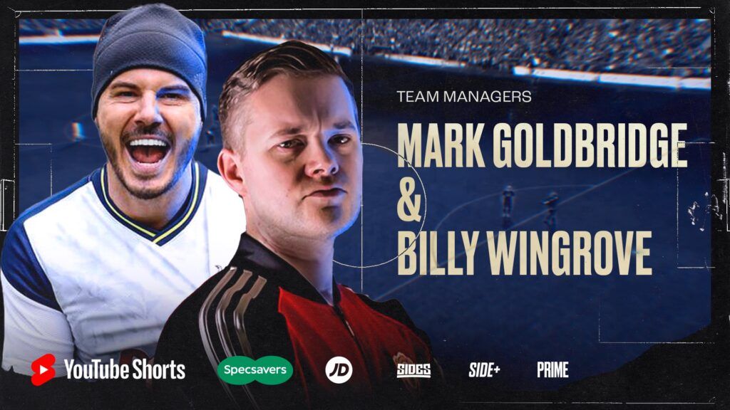 Mark Goldbridge and Bill Wingrove confirmed as team managers for the charity match