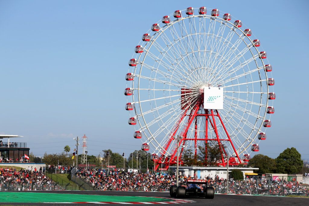 Carlos Sainz in the Japanese GP in 2019