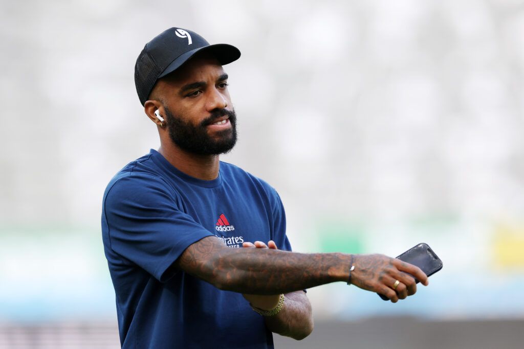 Lacazette is not currently part of France's squad
