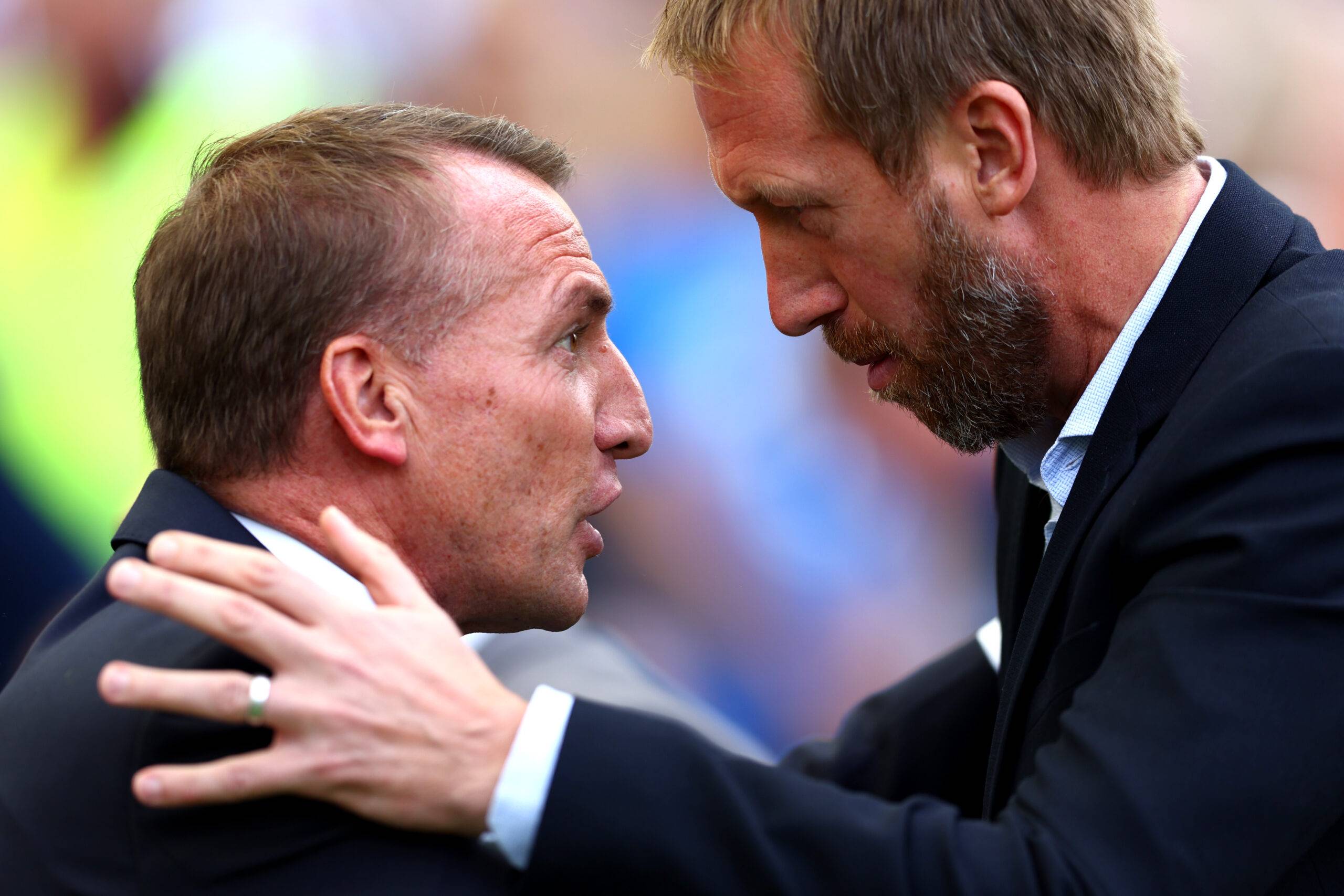 Potter clashes with Rodgers