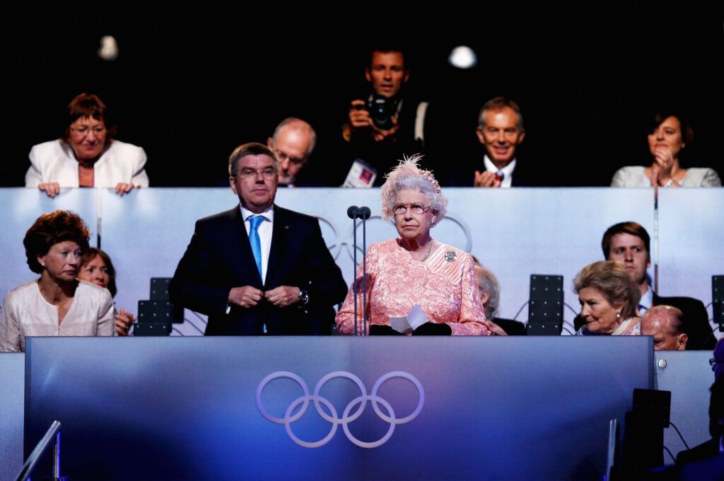 The Queen at London 2012 Olympics