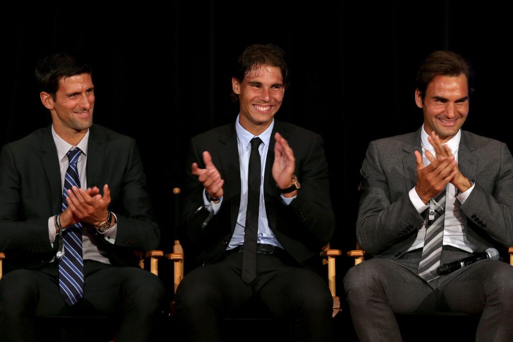 Djokovic, Nadal & Federer