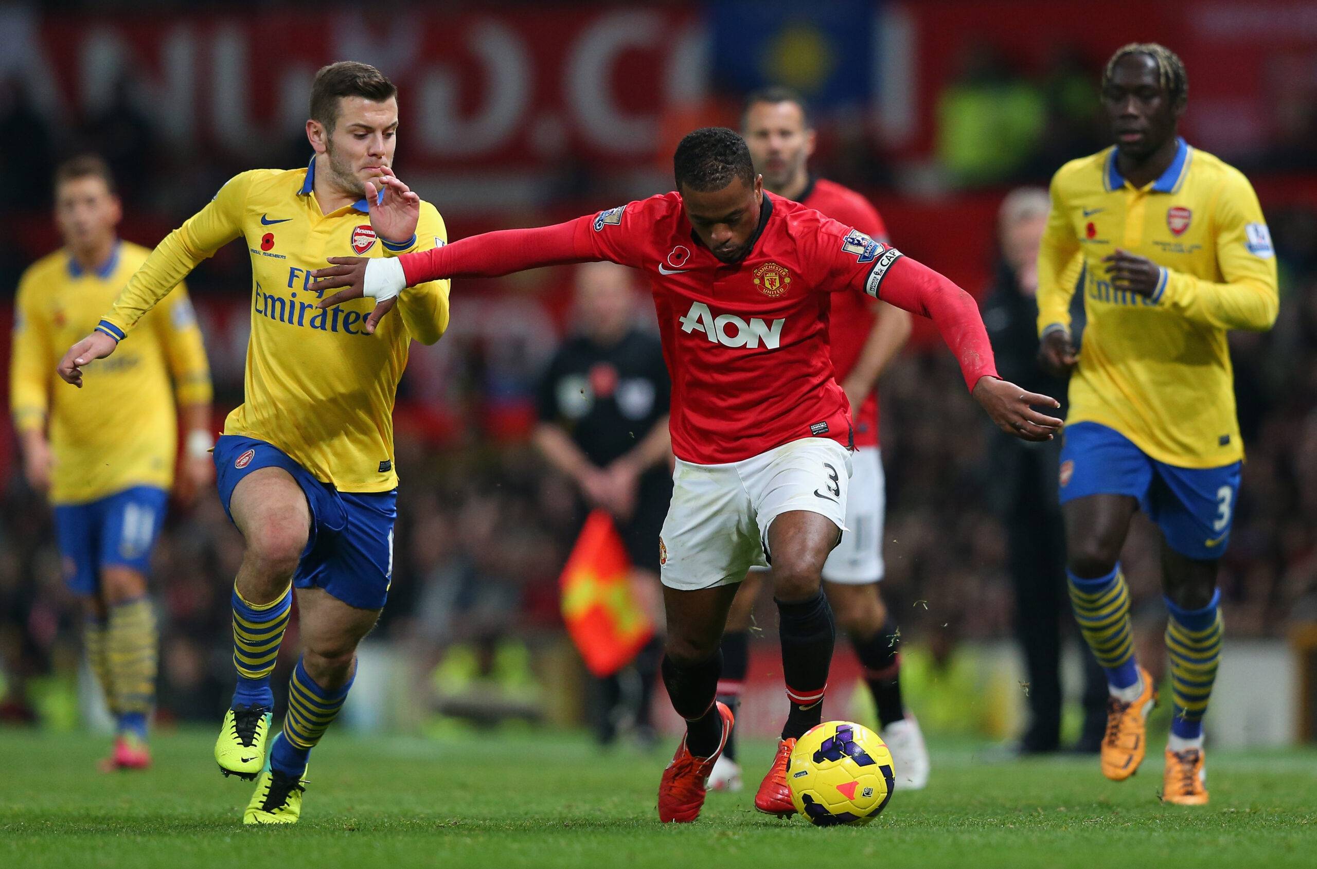 Patrice Evra’s stories from his Man Utd years will be tough for Arsenal fans to hear