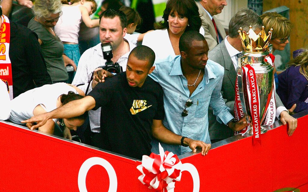 Arsenal last won the Premier League title in 2004