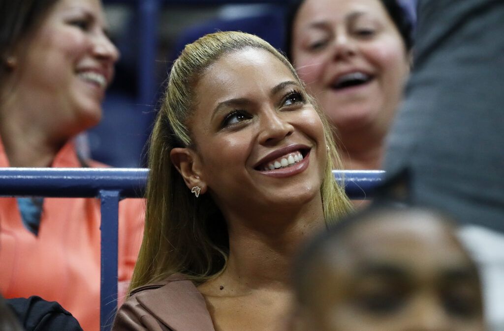 Beyonce at the US Open