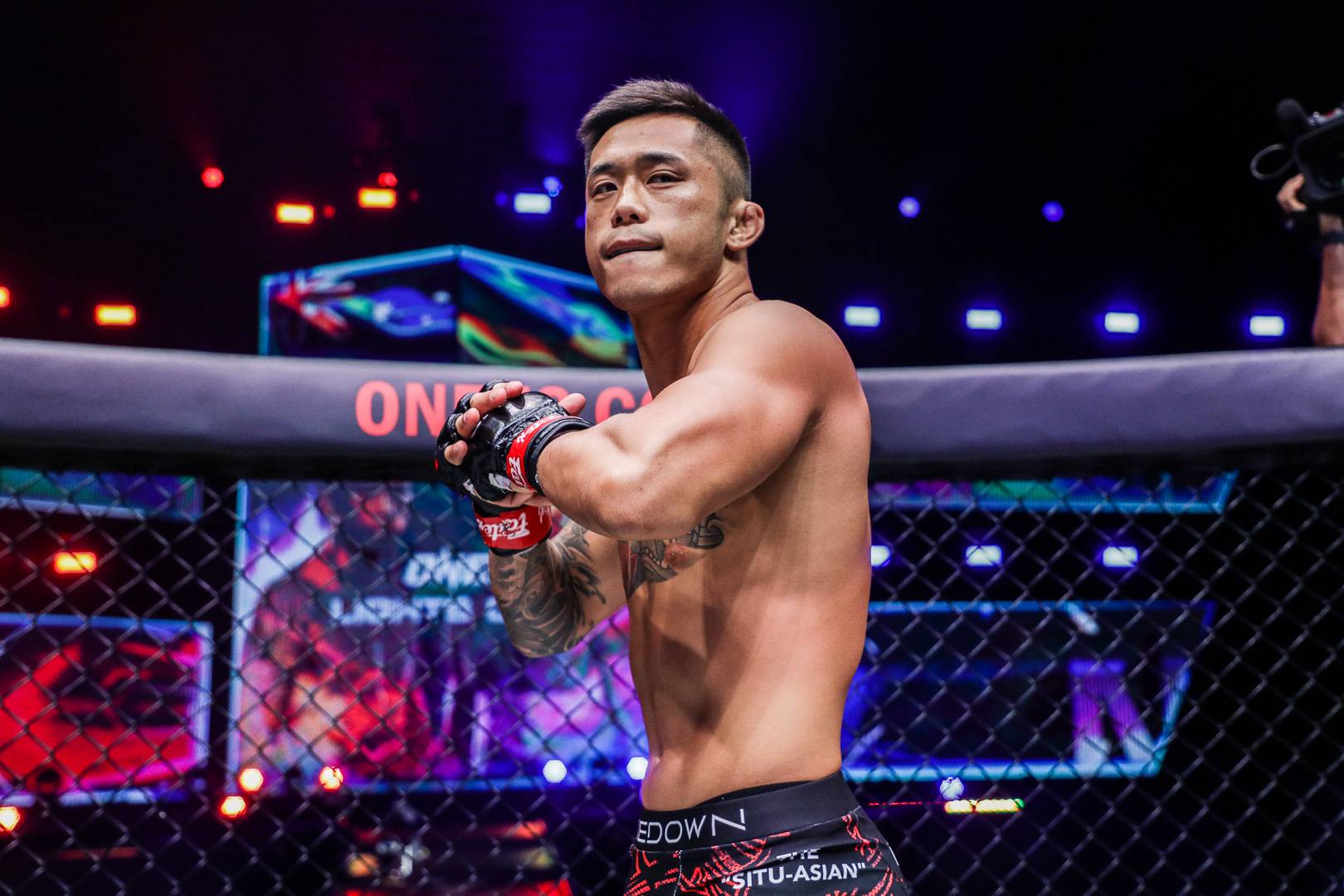 Martin Nguyen pre-fight in ONE FC