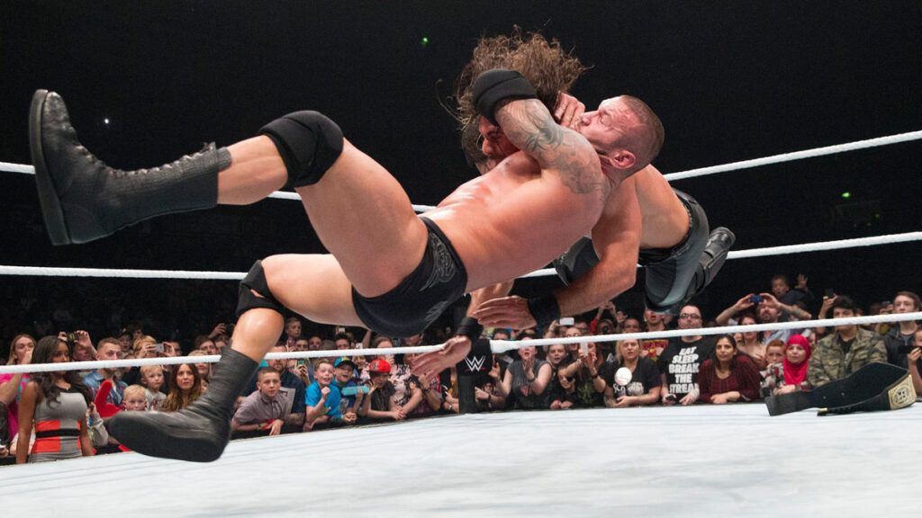 Clip Ricochet’s incredible RKO sell has reminded fans that WWE needs to do more with him