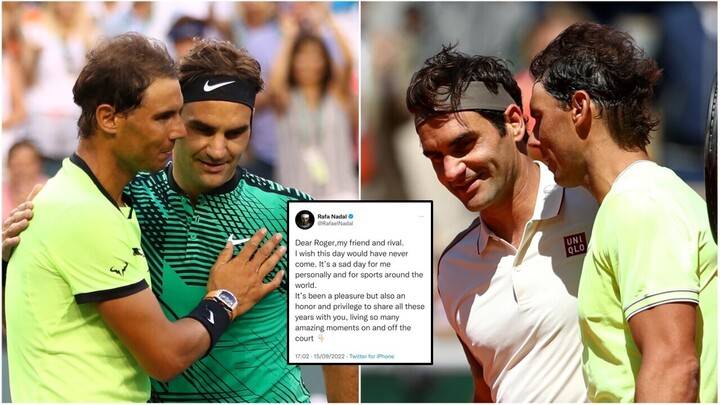 Rafael Nadal's Tribute To Roger Federer