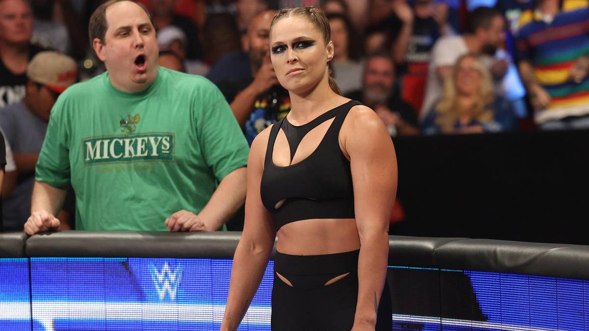 Ronda Rousey is one of the top stars in WWE right now