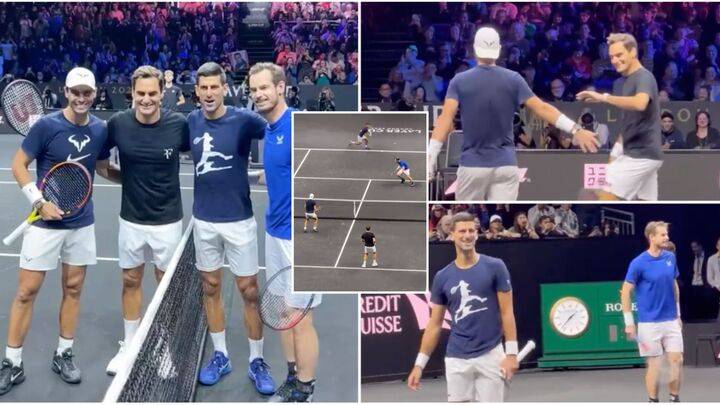 The Big Four At Laver Cup