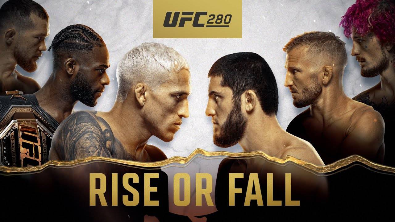 UFC 280 Poster Rise or Fall