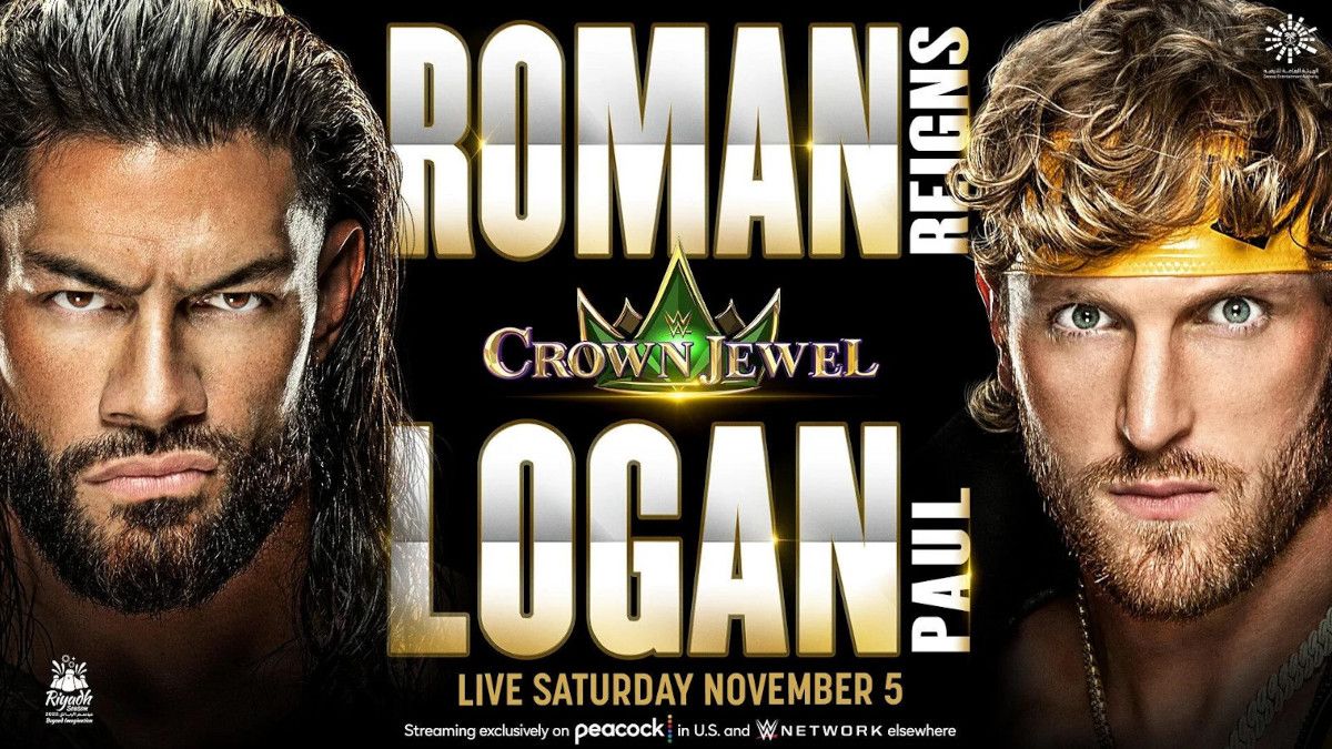 WWE Crown Jewel 2022: Live Stream, Roman Reigns vs Logan Paul and more