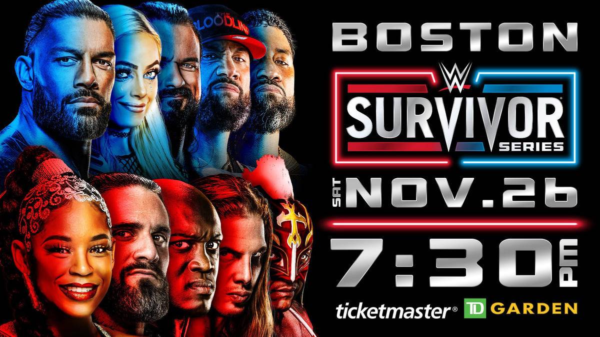Official poster for WWE Survivor Series Tickets 2022