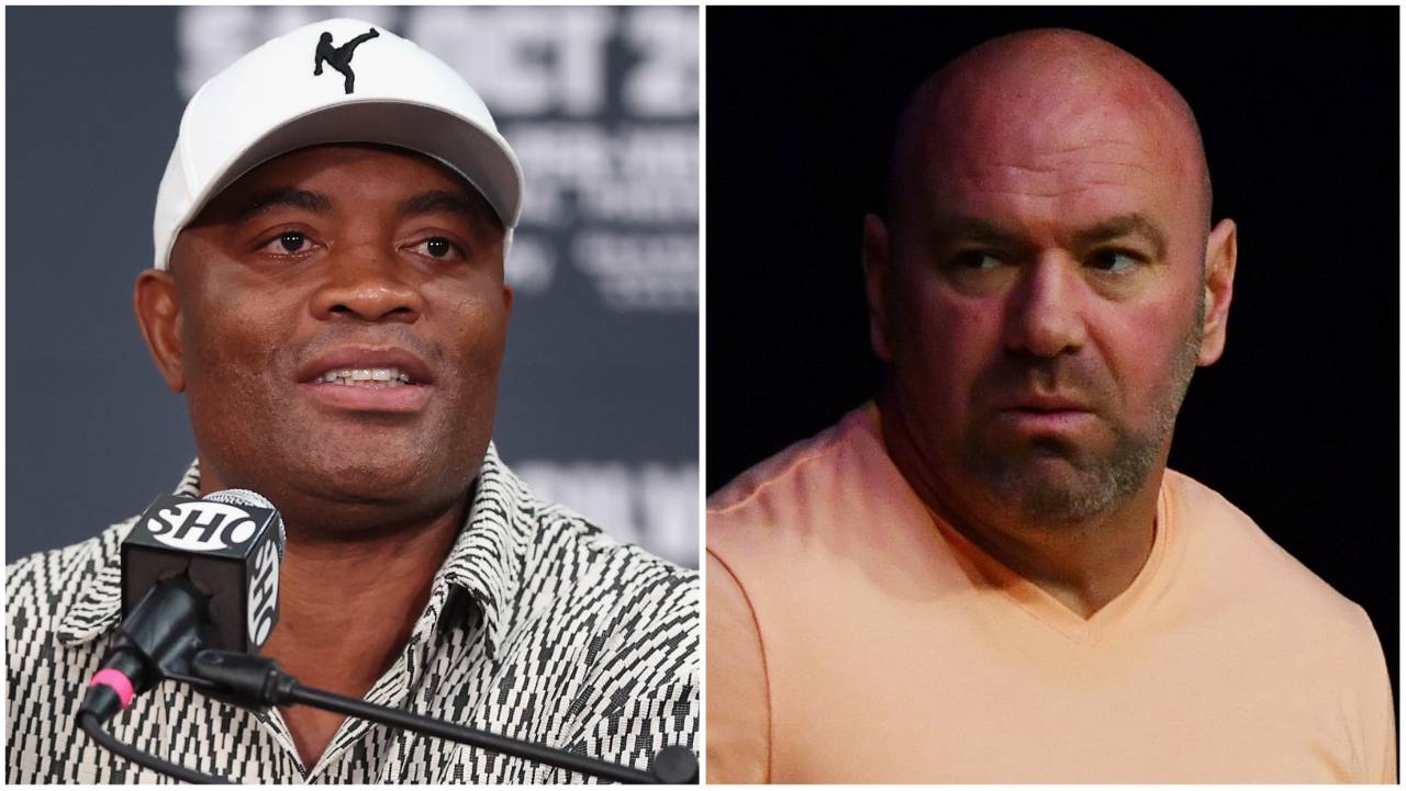 Anderson Silva has revealed his 'only problem' with Dana White