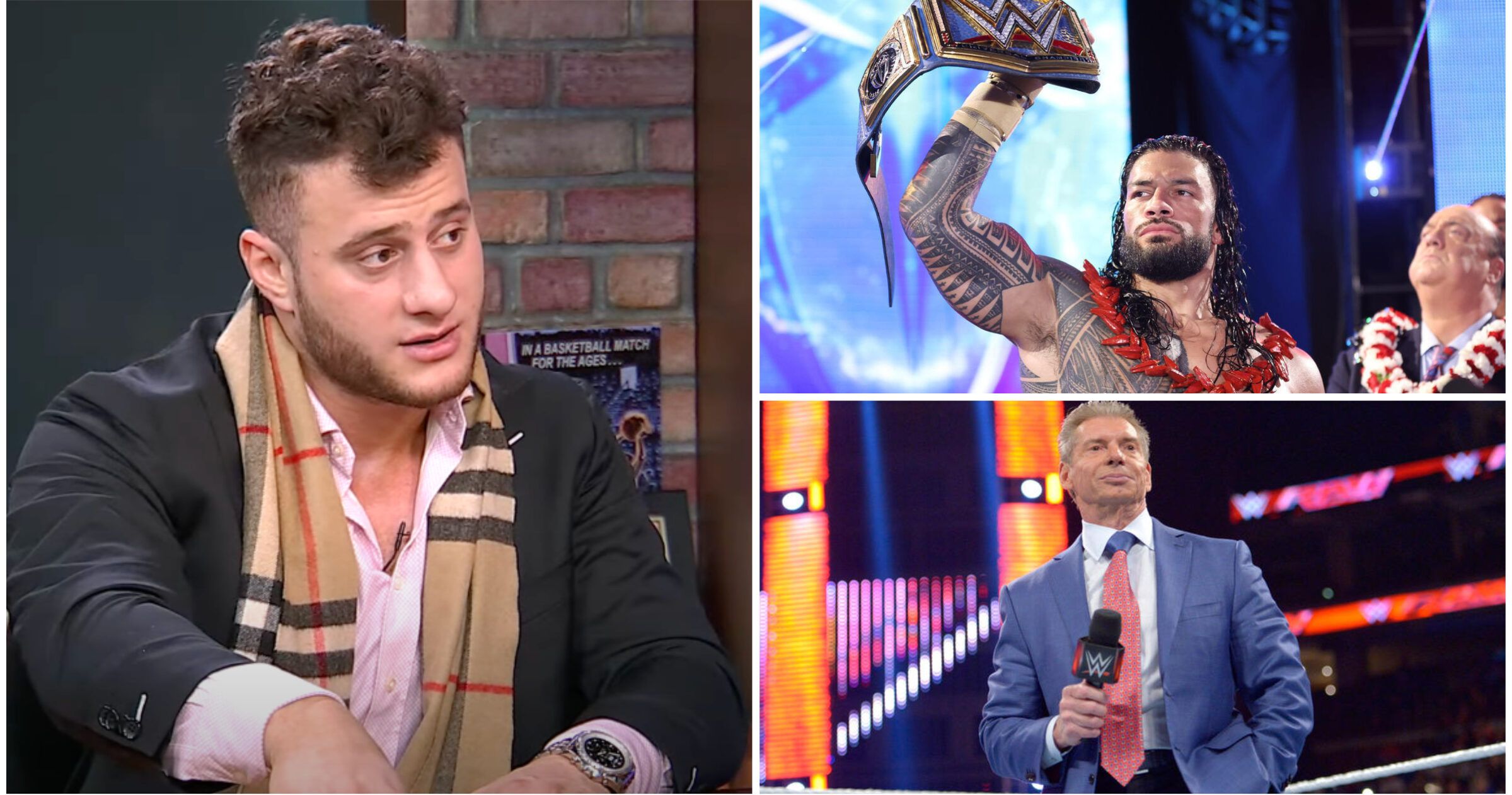 MJF gives honest thoughts on Vince McMahon retirement & Roman Reigns