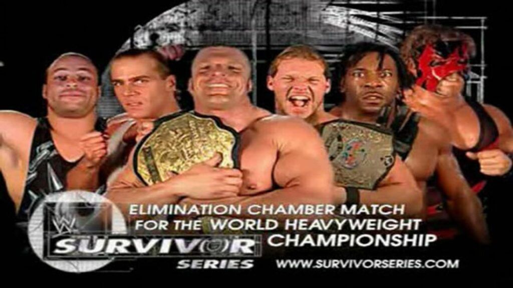The first Elimination Chamber match was stacked