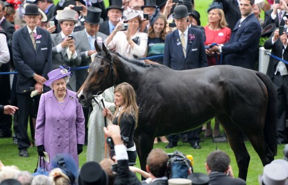 The Queen congratulates Estimate.