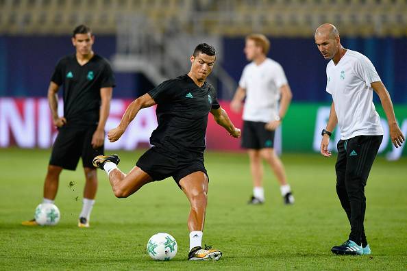 Ronaldo and Zidane at Real.