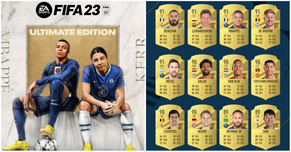 FIFA 23's highest-rated players named