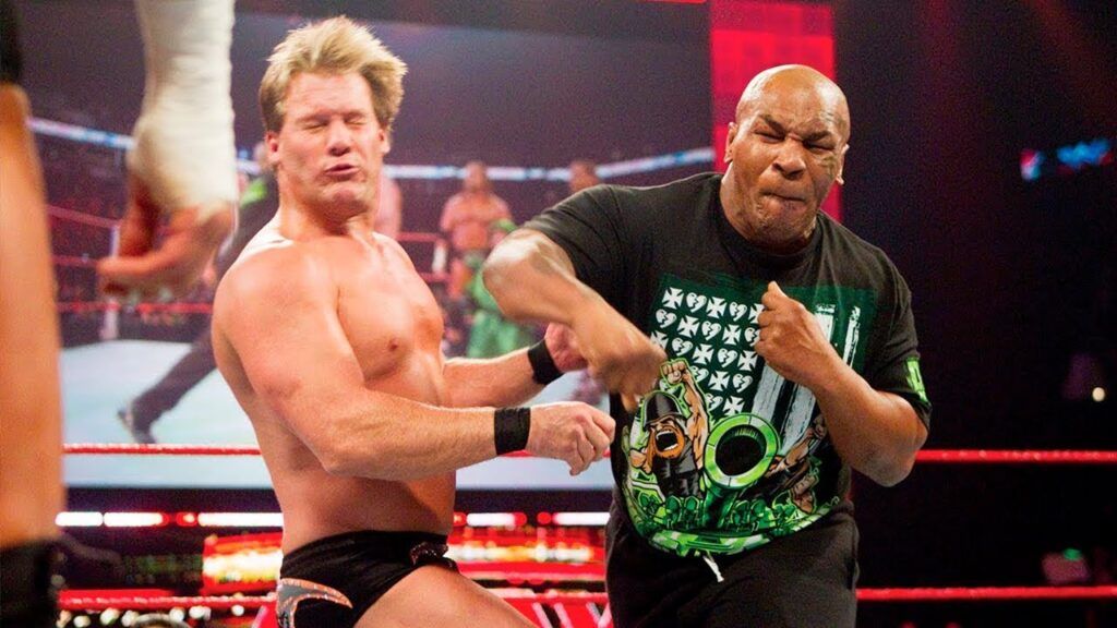 Mike Tyson knocked out Chris Jericho on Raw in 2010