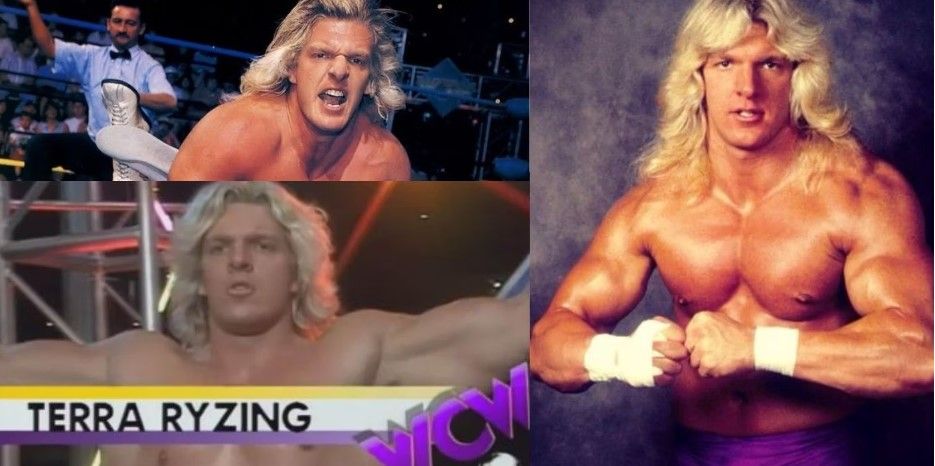 Triple H appeared in WCW as "Terra Ryzing"