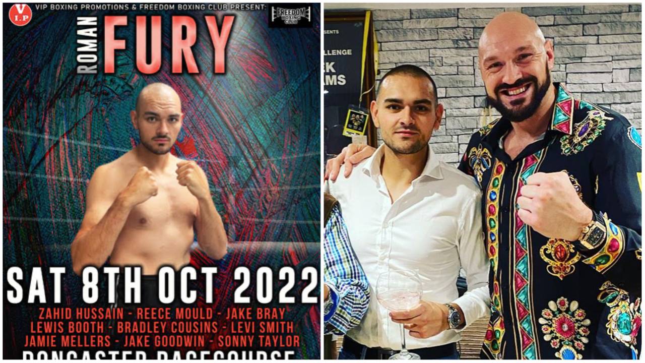 Tyson Fury's brother Roman makes his debut in Doncaster on October 8