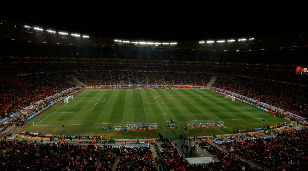 Soccer City alberga la final de la Copa del Mundo de 2010.