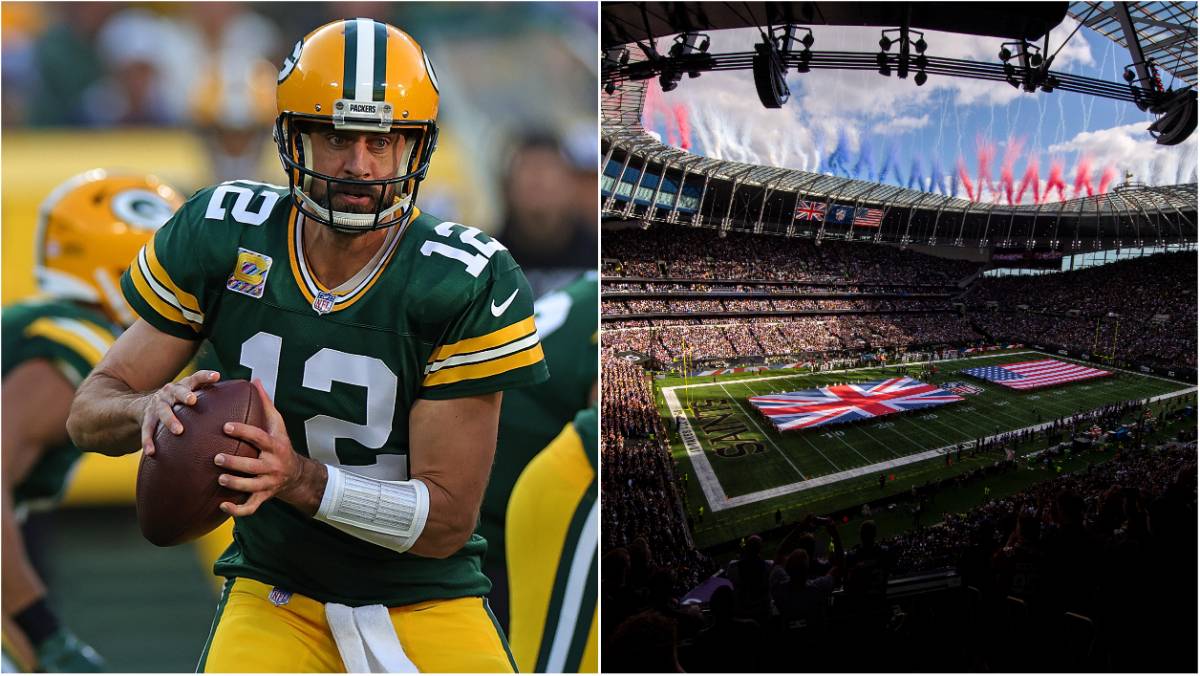 Aaron Rodgers and Green Bay Packers London
