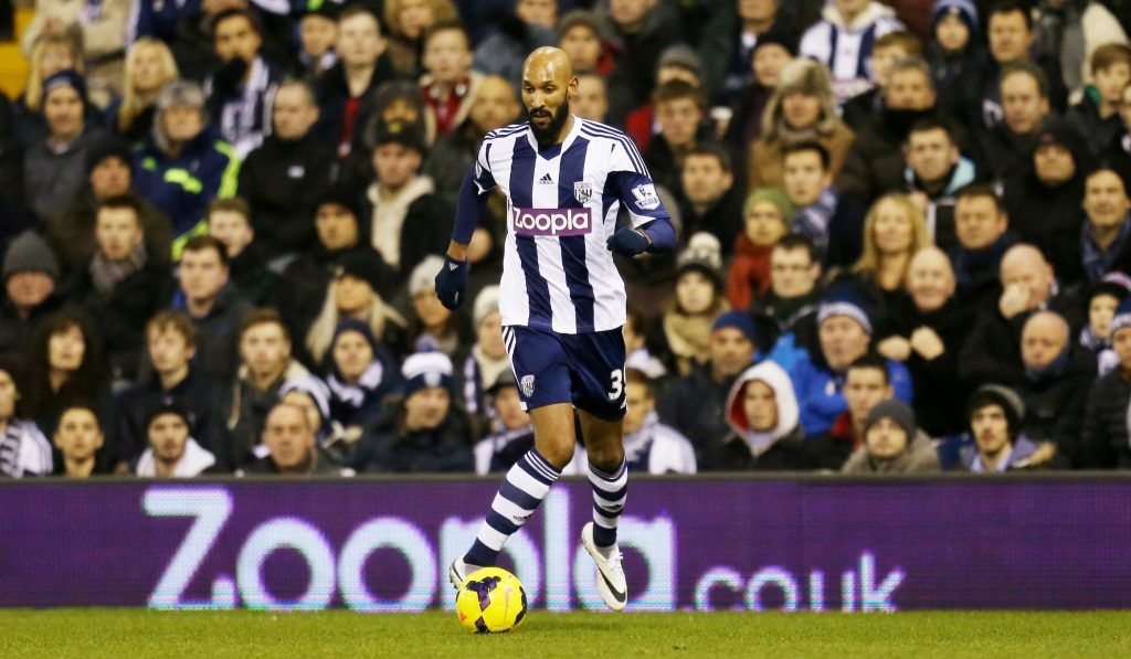 Anelka plays for West Brom