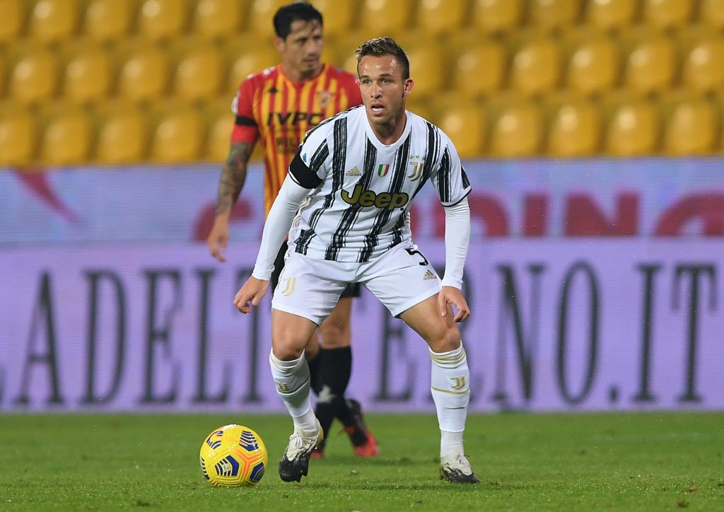 Arthur Melo plays for Juventus