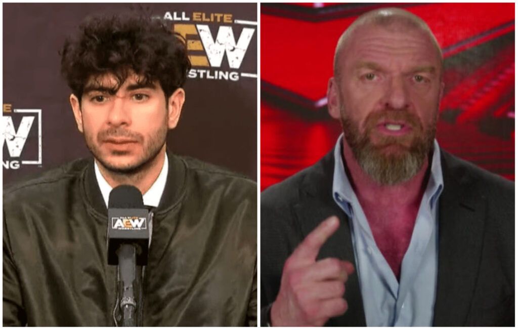Triple H and Tony Khan have had a frosty relationship in WWE