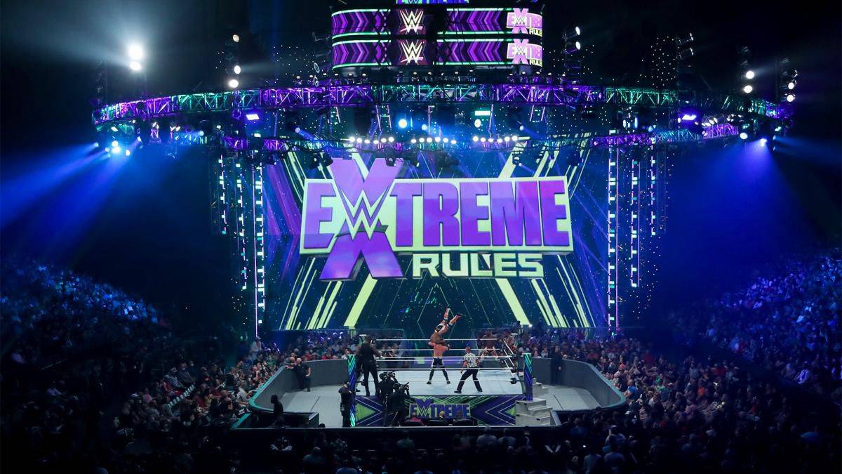 Live in the arena for WWE Extreme Rules