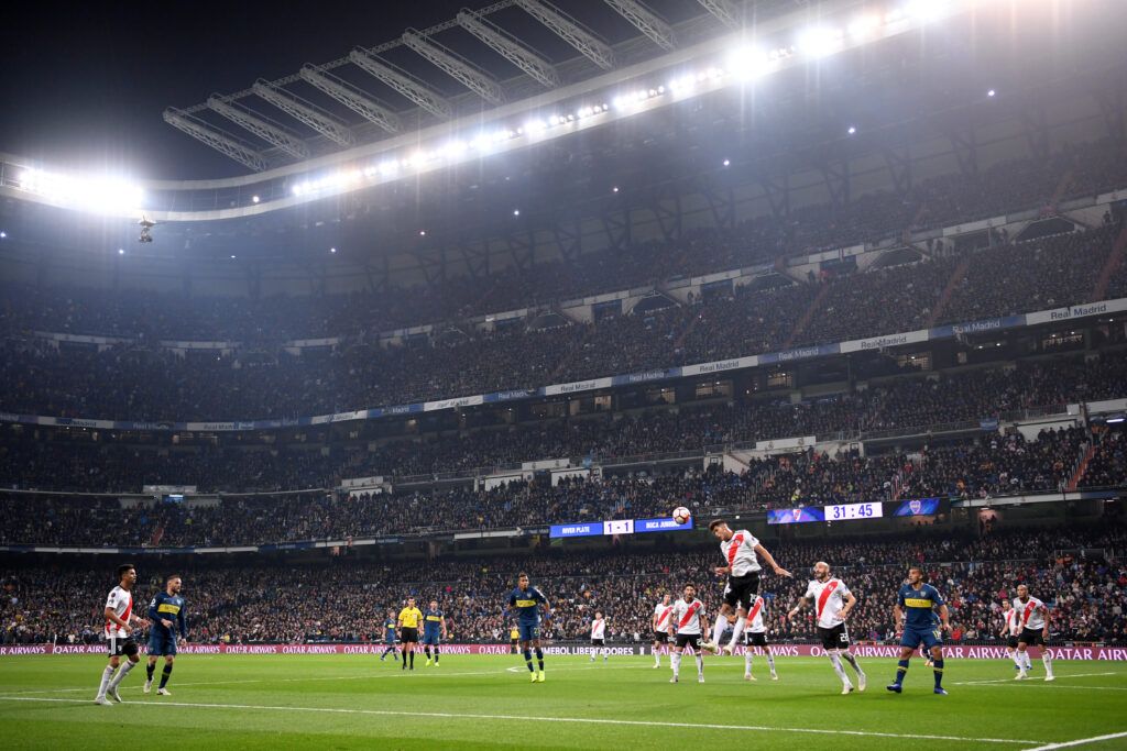 Estadio Bernabéu del Real Madrid.