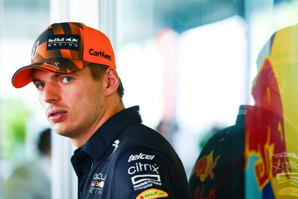 max verstappen at the singapore gp