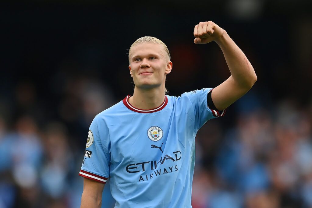 Erling Haaland has made a magnificent start to life at Man City