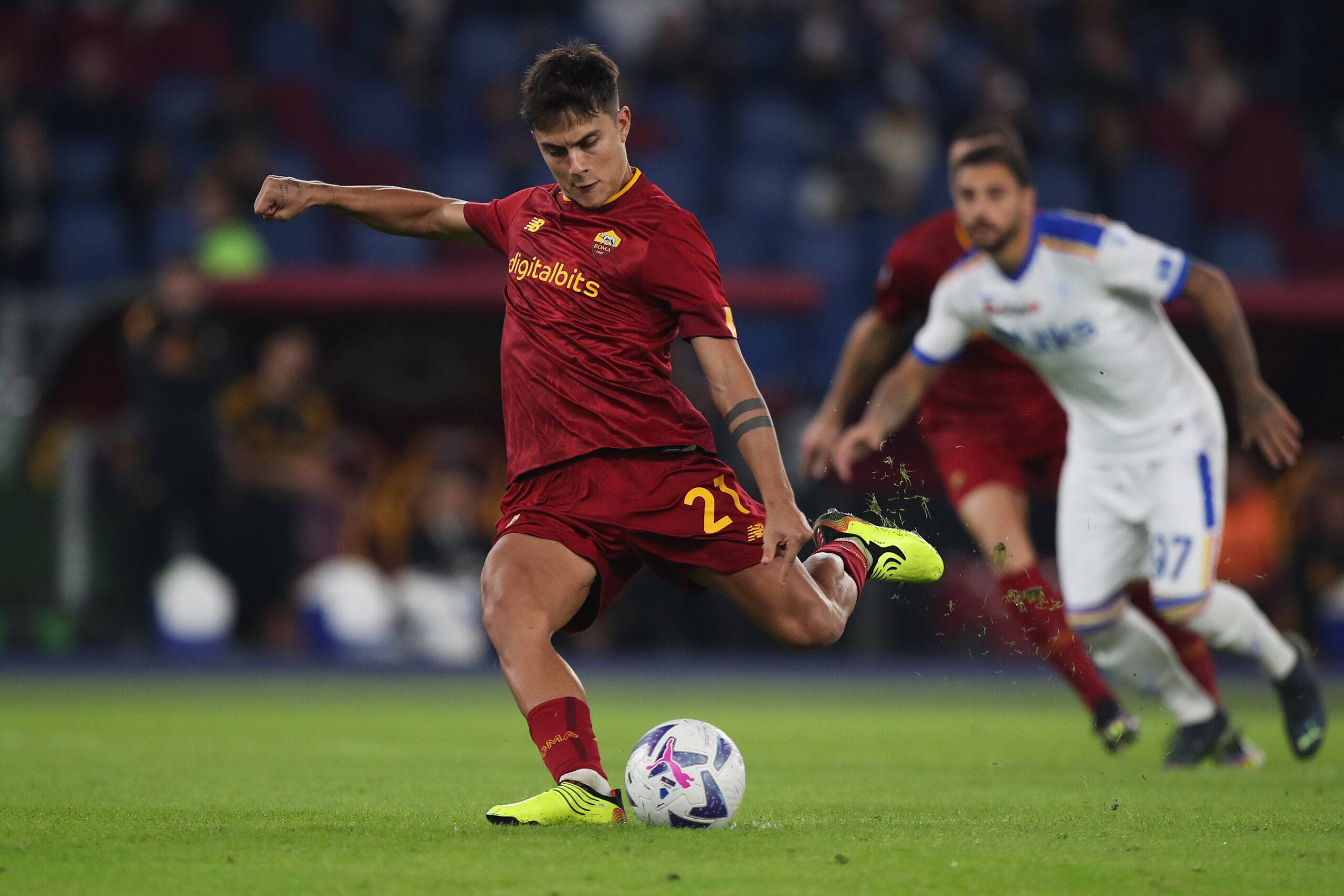 Paulo Dybala suffers freak injury while taking Roma penalty - now set to miss 2022 World Cup