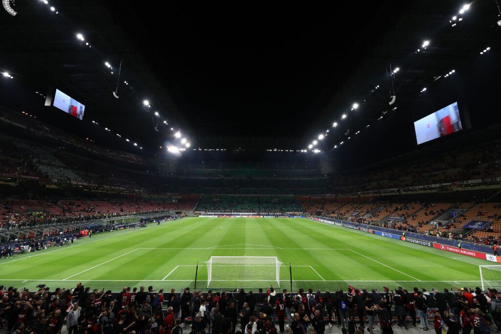 El estadio San Siro de Milán.