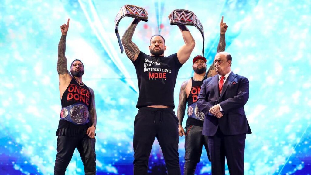 Roman Reigns and The Bloodline in WWE