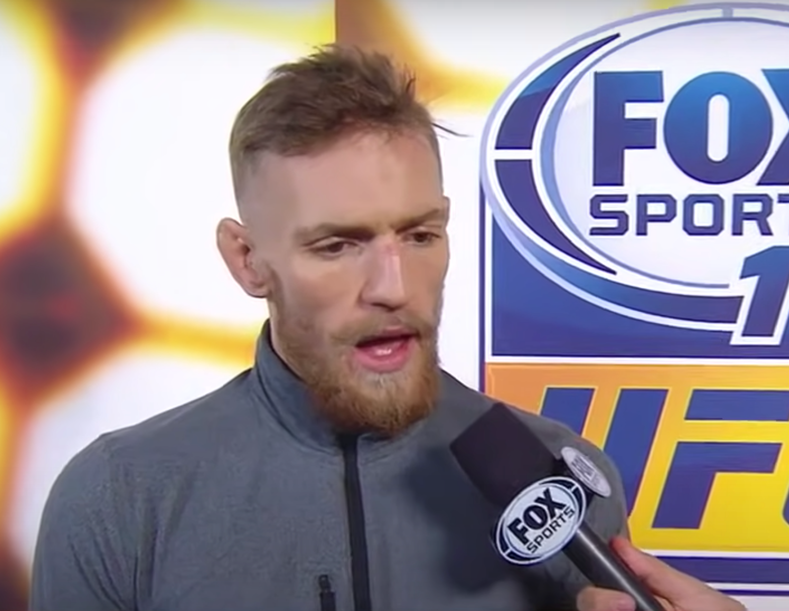 Conor McGregor: UFC star's featherweight interview highlights mad body transformation
